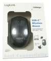 Logilink Wireless Mouse - Mouse Wireless Bk - ID0160